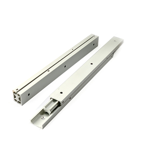 AL1620PT Aluminum Alloy 20mm Width <strong>Drawer</strong> <strong>Slides</strong> <strong>Rails</strong> Use in Small <strong>Drawer</strong> and Equipments Telescopic <strong>Drawer</strong> <strong>Slide</strong> <strong>Rail</strong> - Product Image 5