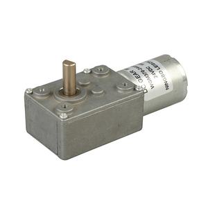 5V 6V 12V 고토크 <span class=keywords><strong>DC</strong></span> 소형 금속 웜 기어 모터 1RPM 2kg.cm GM46-370 - Product Image 1