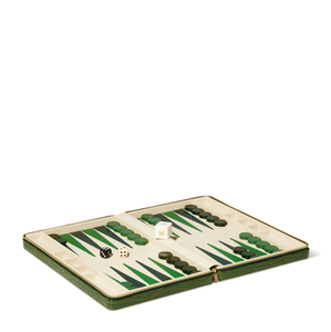 Sang trọng thủ công da nhung bao phủ backgammon mang theo bàn cờ 12.5inch Ziplock dập nổi da backgammon trường hợp - Product Image 3