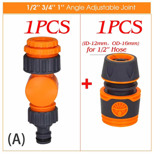 Lot de 2 raccords de <span class=keywords><strong>tuyau</strong></span> de lavage de voiture et de jardin, adaptateur de <span class=keywords><strong>robinet</strong></span> 1/2'' en plastique à connexion rapide Click-lock pour l'<span class=keywords><strong>arrosage</strong></span> et l'irrigation - Product Image 6