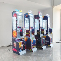 Petite machine distributrice de jeux de bingo à pièces, modèle Lucky 7 Prize Challenge, en métal et bois, avec interface en anglais, pour centres de jeux