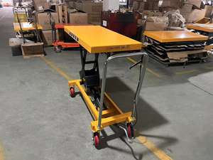 Gunting tunggal 1000kg 1m, <span class=keywords><strong>Platform</strong></span> pengangkat hidrolik Manual kualitas tinggi - Product Image 3