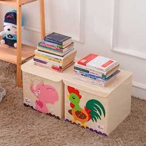 Fabricant de carton en tissu Oxford écologique personnalisé avec couvercle Boîte de rangement pour console de jeu pour les organisateurs domestiques - Product Image 3