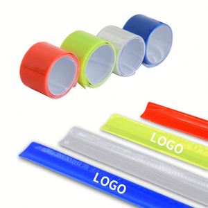 Bracelet de course réfléchissant en PVC/silicone pliable et résistant aux déchirures avec logo personnalisé pour événements - Vente en gros 2024 - Product Image 3