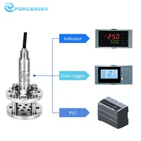 Transmetteur de niveau d'eau submersible Pokcenser PWP416 IP68, capteur à diaphragme encastré 316L pour la surveillance du drainage des eaux pluviales