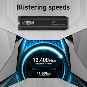 T700 T700 dahili katı hal sürücü Gen5 NVMe M.2 SSD up 12,400 MB/s DirectStorage masaüstü bilgisayarlar için etkin 1TB 2TB 4TB seçenekleri - Product Image 2