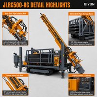 Machine de forage à circulation inversée QIYUN JLRC500-AC, équipement de forage de puits d'eau RC pour l'exploration minière