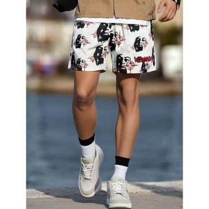 Men's Casual Mesh Athletic Shorts Quick Dry Breathable Streetwear Basketball Gym Shorts With Drawstring Design - Product Image 3