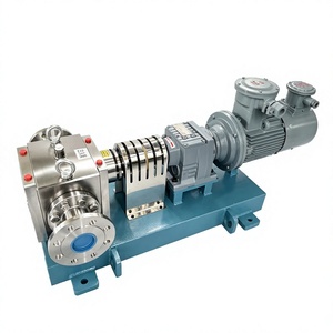 Bomba Dosificadora de Asfalto con Calefacción por Chaqueta, 320cc/rev, Conexión de Brida, Aislamiento <span class=keywords><strong>Térmico</strong></span> para Transferencia de Betún Caliente de Alta Viscosidad - Product Image 1