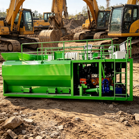 Machine de pulvérisation d'hydrosemeurs à moteur diesel pour la restauration écologique, pulvérisateur de graines forestières et équipement de plantation pour la stabilisation des sols et la plantation d'herbe