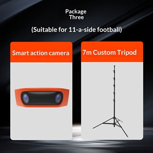 Caméra d'action sportive WA100-PRO AI avec suivi automatique, 1080P HD, grand angle <span class=keywords><strong>180</strong></span>°, trépied 7 mètres, double objectif - Product Image 1