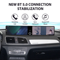 Foforfor Double écran 12,3 pouces pour Audi Q3 2013-2019 Carplay Android 13 Autoradio Lecteur multimédia DSP 4G GPS Navigation Unité centrale