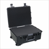 Valise de transport robuste en plastique PP, étanche IP67, antichoc, avec roulettes, pour équipement et outils – Meilleures ventes