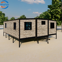 Maisons préfabriquées extensibles WinFair de 30 pieds, maison mobile moderne sur remorque, pour bibliothèque mobile / villa éco-responsable