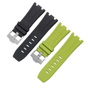 Bracelet de montre en caoutchouc et silicone pour bracelet Audemars <span class=keywords><strong>Piguet</strong></span> Vente en gros Multi Pure Color 27mm 28mm 30mm - Product Image 1