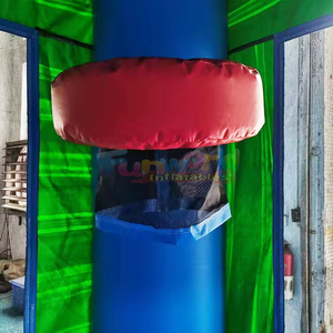 Castillo inflable comercial húmedo o seco, castillo inflable con tobogán, casa de brinco con forma de tiburón. - Product Image 4