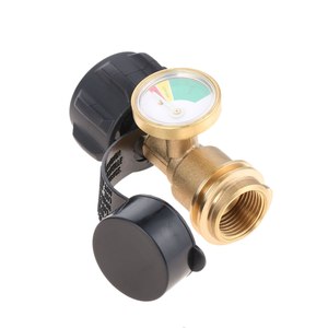 Indicateur de niveau de réservoir de <span class=keywords><strong>propane</strong></span>, détecteur de fuite, manomètre de pression de gaz universel pour camping-car, bouteille de gaz, barbecue au charbon de bois, chauffage - Product Image 6