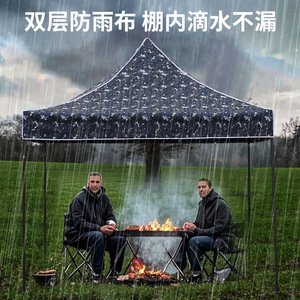 Carpa plegable para exteriores Black King Kong de 2m x 3m, impermeable, con estructura de aleación de aluminio, para eventos, exposiciones y stands. - Product Image 3