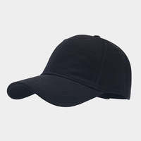 Topi Baseball Katun Polos Lembut untuk Pria, Topi Visor Hip Hop Streetwear yang Menarik untuk Wanita