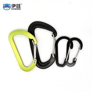 Mosquetón de Aluminio con Resorte y Logotipo Personalizado de Fábrica Ewang, Gancho para Colgar Hamacas - Product Image 5