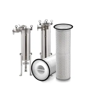 Water Filter PP High Flow Pleated Filters Water Treatment Appliances For Filter Bag Housing