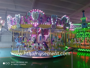 Al Aire Libre portátil escuela inflable Metal remolque montado atracciones autocontrol fibra <span class=keywords><strong>de</strong></span> vidrio Funfair avión carrusel <span class=keywords><strong>caballos</strong></span> - Product Image 3
