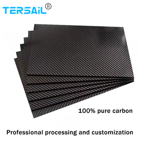 Tấm sợi carbon 100% gia công CNC tùy chỉnh chất lượng cao, toàn bộ tấm sợi carbon khắc, cắt, không cần cắt tỉa - Product Image 2