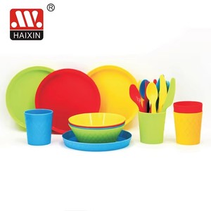 Set di Stoviglie per Bambini, <span class=keywords><strong>Piatti</strong></span> e Ciotole per Bambini, Set da 24 Pezzi - Product Image 4