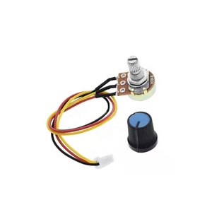 Taidacent Đốc Đổi B500K 50K 10K Núm Tốc Độ Hệ Thống Dây Điện Chiết Với On Off Chuyển Đổi Với Dòng XH2.54 Với 3P Dòng Điều Khiển - Product Image 3