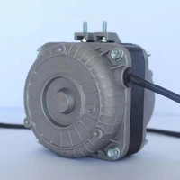 25w 40w 60w Moteur à pôle ombragé Réfrigérateur Congélateur Condenseur Refroidissement asynchrone Ventilateur à condensation avec couvercle en maille à lame de vent