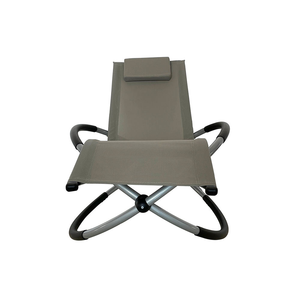 Chaise à bascule orbitale en aluminium pour terrasse, piscine et plage - Product Image 2