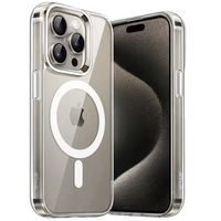 Étui magnétique transparent populaire avec protection d'objectif d'appareil photo et recharge sans fil rapide pour iPhone 18 Pro Max