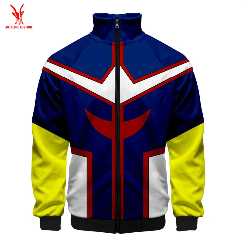 Custom Design High End Quality Sublimation Mens Windbreaker Customization Team Logo Name Training Jacket