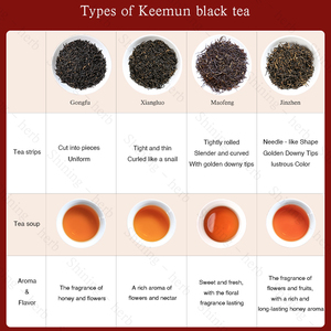 Thé noir Keemun en vrac, sachets, emballage premium, thé chinois Qimen Gongfu Hongcha, naturel, aromatique, pour le thé <span class=keywords><strong>anglais</strong></span> du petit-déjeuner - Product Image 5