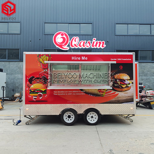 Trailer nhượng bộ cao cấp với thanh sinh tố và thiết lập nhà bếp đầy đủ cho thức ăn đường phố và phục vụ - Product Image 2