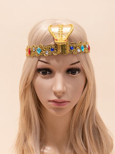 Diadema <span class=keywords><strong>de</strong></span> corona <span class=keywords><strong>de</strong></span> diamantes <span class=keywords><strong>de</strong></span> estilo deportivo ajustable, exagerados para Cosplay diadema <span class=keywords><strong>de</strong></span> cuentos <span class=keywords><strong>de</strong></span> hadas, accesorio <span class=keywords><strong>de</strong></span> Gema grande - Product Image 2