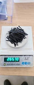 ตะปูคอนกรีตเหล็กดำคุณภาพสูงสำหรับงานก่อสร้างคอนกรีต ขนาด 3x50 มม. - Product Image 4