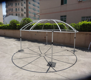Aluminium Circle <b>Canopy</b> Backdrop Stands 10ft Round Wedding Pipe and Drape Frame for Event Decoration - Product Image 2