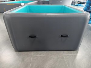 <span class=keywords><strong>Piscine</strong></span> gonflable carrée Drop Stitch, portable, pour la famille, en PVC, pour jeux aquatiques en plein air - Product Image 2