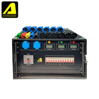 Boîte de rack professionnelle 220V 12 voies/16 voies sortie équipement d'alimentation distributeur de puissance Audio équipement de scène sonore extérieur