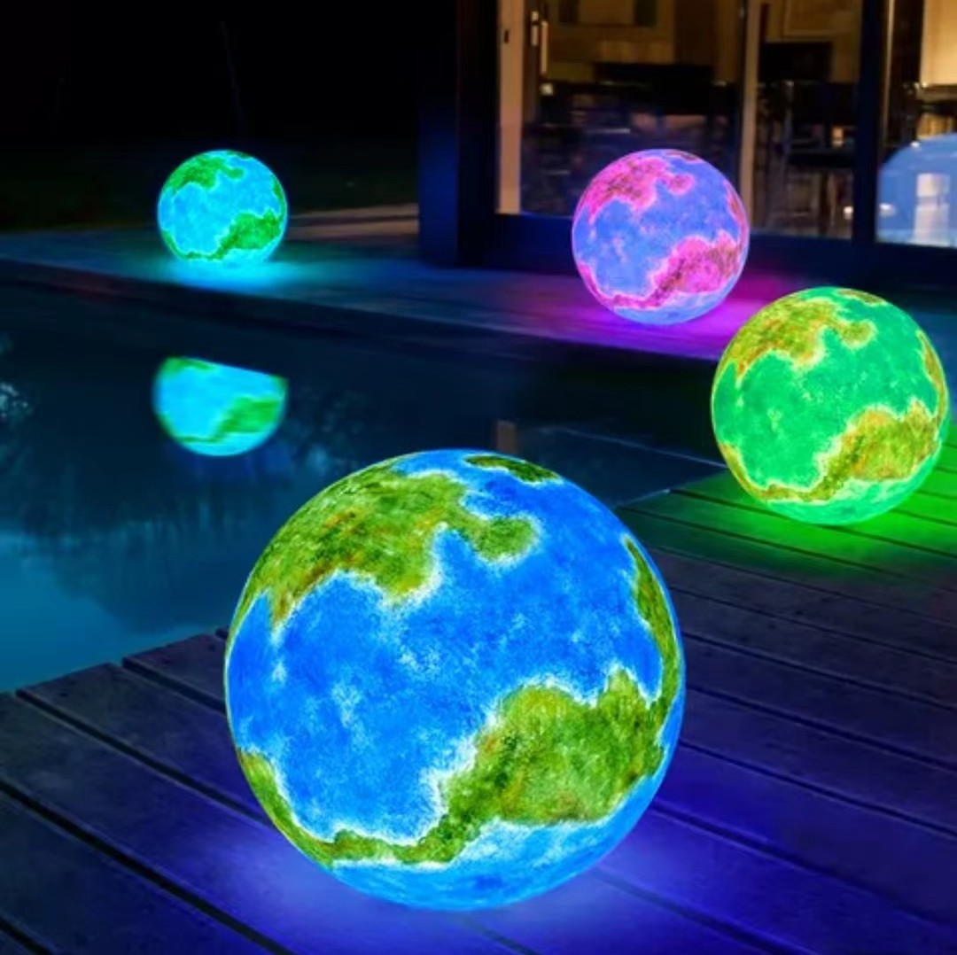 Villa Pool Party Atmosphere Lights Garden Patio Decoration Lights Outdoor Moon Light Box