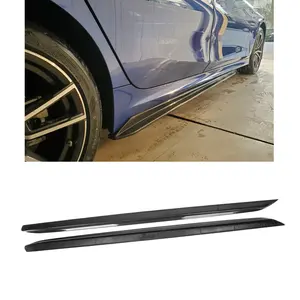Hoge Kwaliteit Carbon Fiber Side Rokken Voor Bmw 3 Serie G20 G28 2019 + Sline Mp Stijl Side Rok