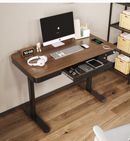 Bureau d'ordinateur debout réglable ascenseur électrique bureau d'apprentissage bureau intelligent avec tiroir ascenseur bureau filaire Charge rapide