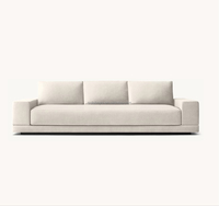 Canapé Isola de Copenhague moderne Mobilier de chambre à coucher de salon d'hôtel Canapé Cortona à coussin complet