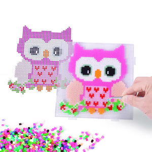 Juguetes para Niños, Cuentas Fusibles para Planchar, 24 Colores, Cuentas Hama de 2.6 mm, Mini Cuentas Perler, Juguetes Educativos para Niños - Product Image 1