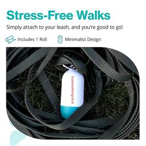 Porta Bolsas para Excremento de Perro Huamaohengchun con Clip de Mosquetón |   Dispensador de Bolsas para Desechos de Mascotas, Resistente y a Prueba de Fugas |   Incluye - Product Image 4