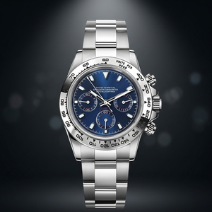นาฬิกาดำน้ำสปอร์ตโลโก้ SEIKO VK63 ตัวเรือนสแตนเลส หน้าปัดคริสตัลแซฟไฟร์ ขอบหน้าปัดสีเงินกรมท่า ดีไซน์แบบ Homage กันน้ำได้ - Product Image 3