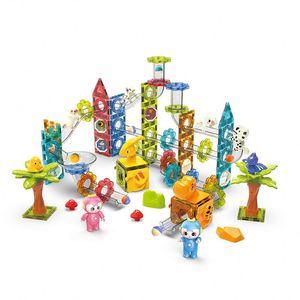 Zhorya 153 pièces Ensemble de jouets en forme de dinosaures Jouets éducatifs pour enfants Blocs de construction pour enfants - Product Image 1