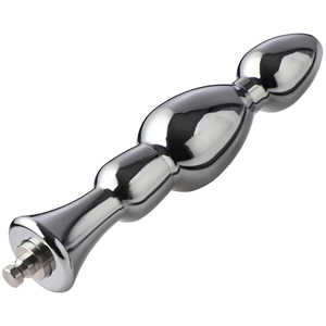 Drop Shipping Hismith 6.15 Inch Water Drop Metal Bead <strong>Anal</strong> Dildo Smooth Aluminium <strong>Anal</strong> Wand with KlicLok System for <strong>Sex</strong> <strong>Machine</strong> - Product Image 6