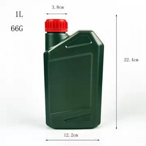 Paquet de 1L de baril d'huile en plastique HDPE de qualité industrielle avec poignée, adapté à l'huile moteur, l'antigel, l'emballage chimique - Product Image 3